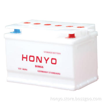 Aki Mobil DIN66 Dry Charged 12V 66Ah